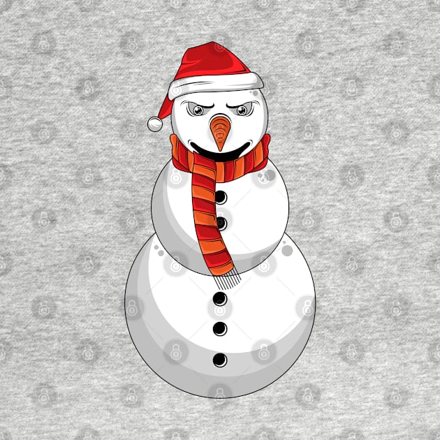 Funny Snowman by Markus Schnabel